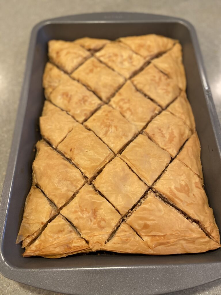 easy Greek baklava recipe