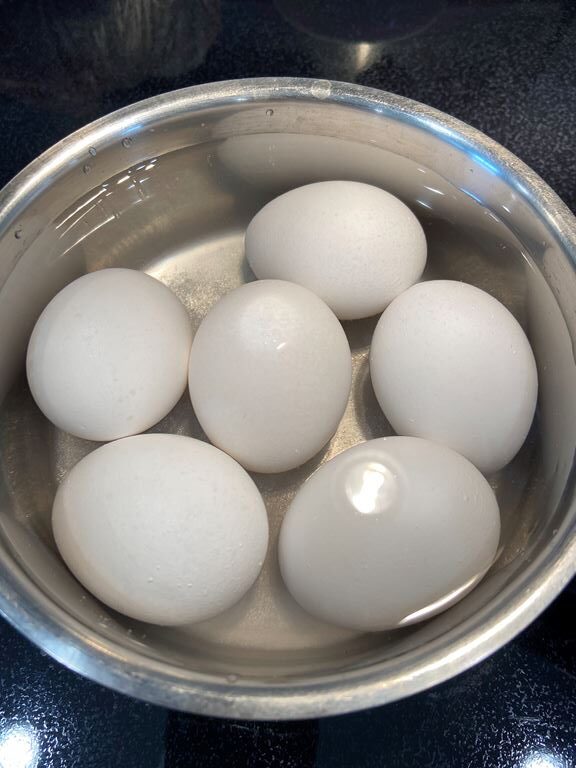 hard boiled eggs