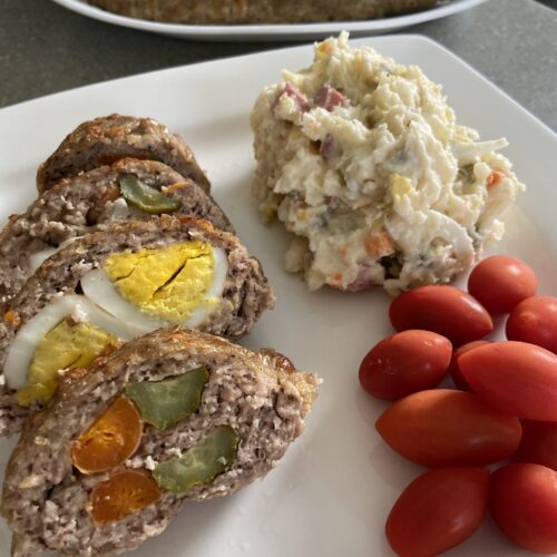 meatloaf, easy meatloaf, Bulgarian meatloaf, ground meat recipe, easy meatloaf