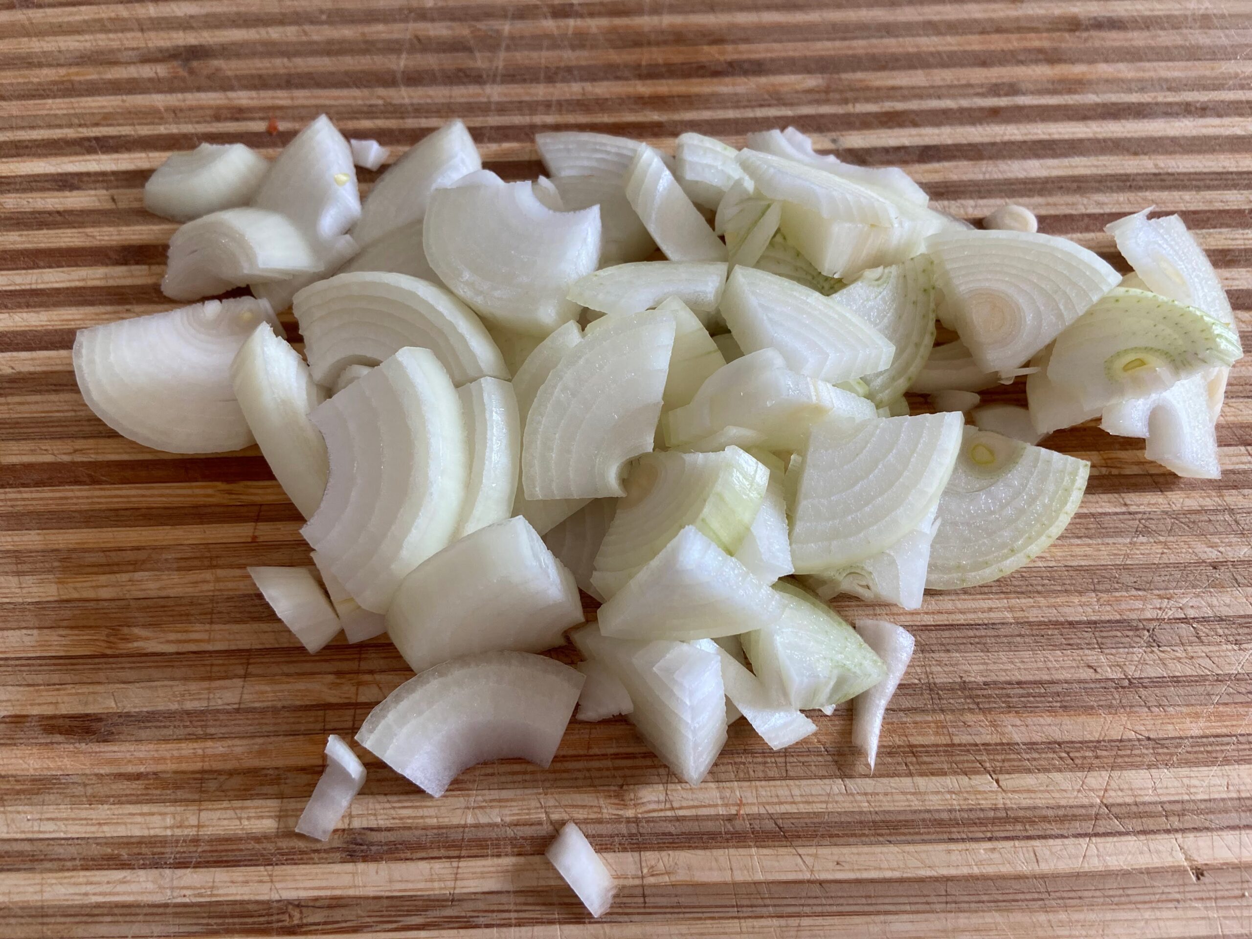 slice onion