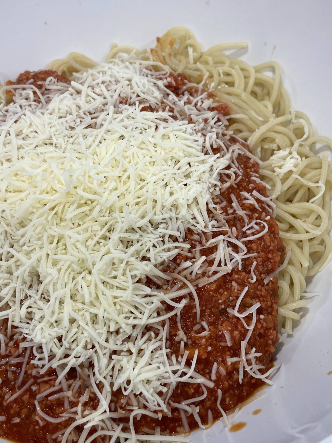 Cheesy Spaghetti with Hot Dogs - Emmandi's Kitchen