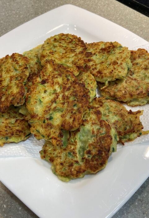 easy zucchini fritters zucchini pancakes zucchini recipes