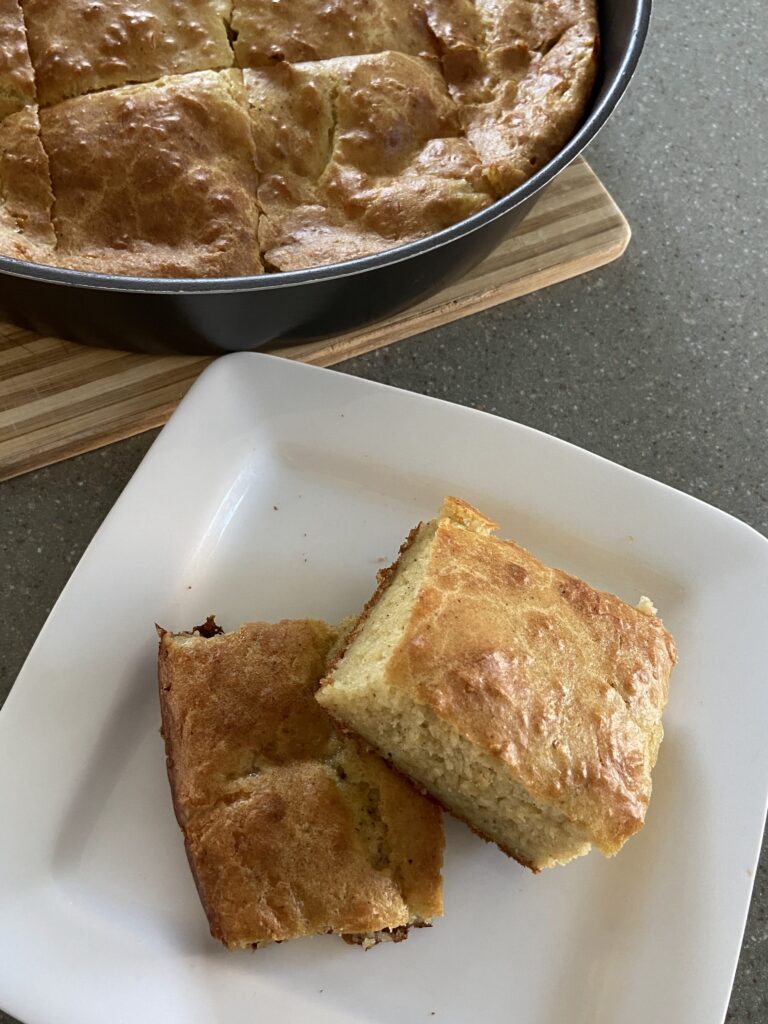 cheesy no knead bread
bread without yeast