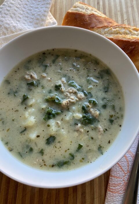 chicken kale and potato soup kale and potato soup sausage kale and potato soup easy soup recipe