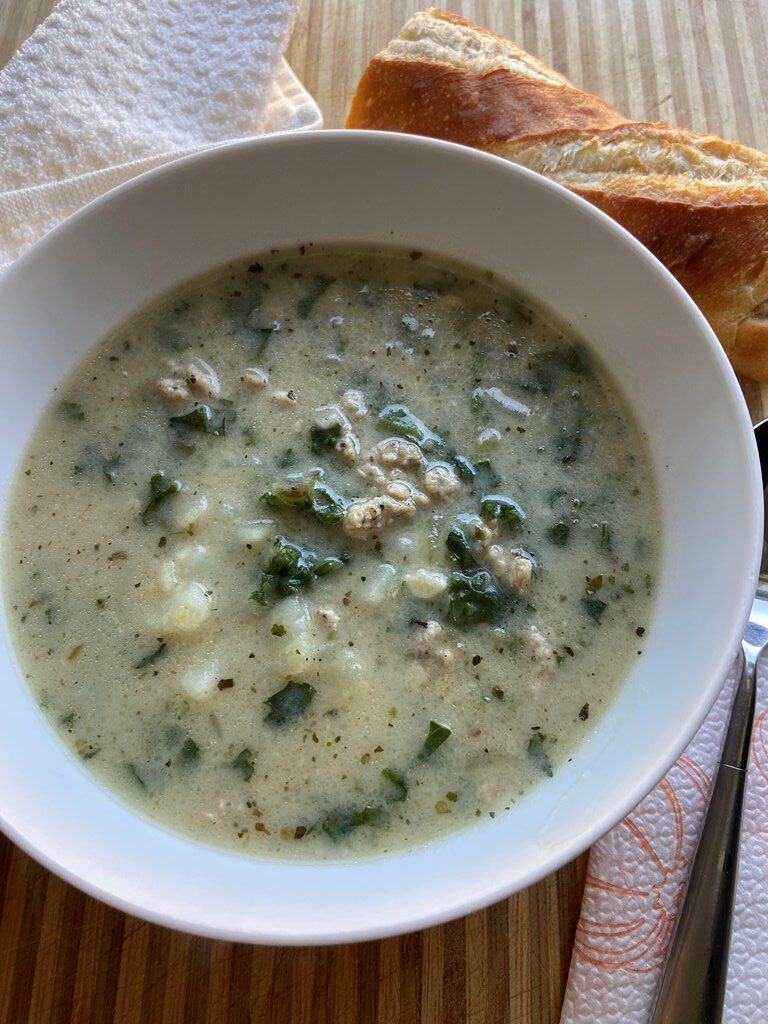 chicken kale and potato soup kale and potato soup sausage kale and potato soup easy soup recipe