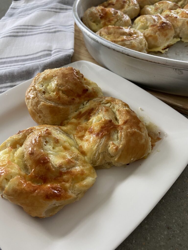 puff pastry 
pinwheels
feta
cheesy appetizer