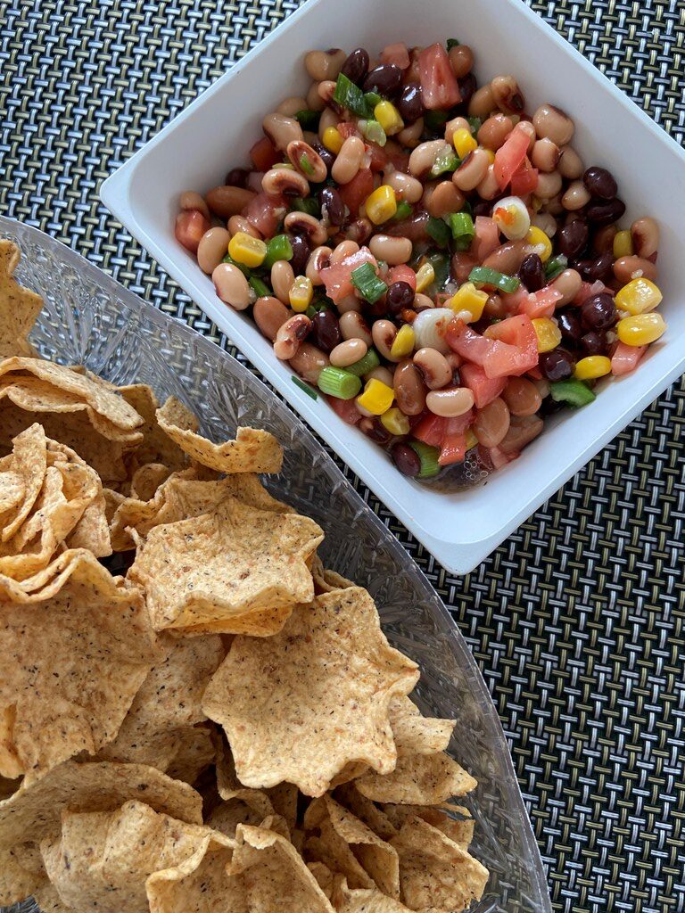 bean dip caviar dip Texas caviar dip cold dip summer dip