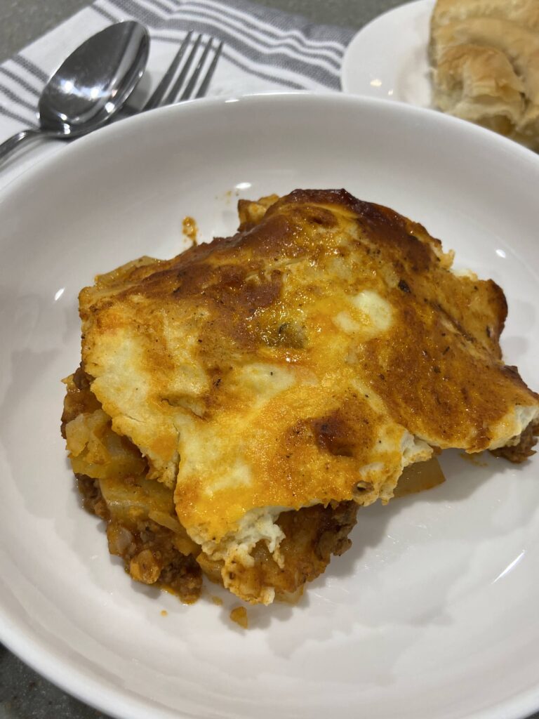 easy moussaka
ground beef and potato recipe
Greek Moussaka
4 ingredients
Bulgarian musaka