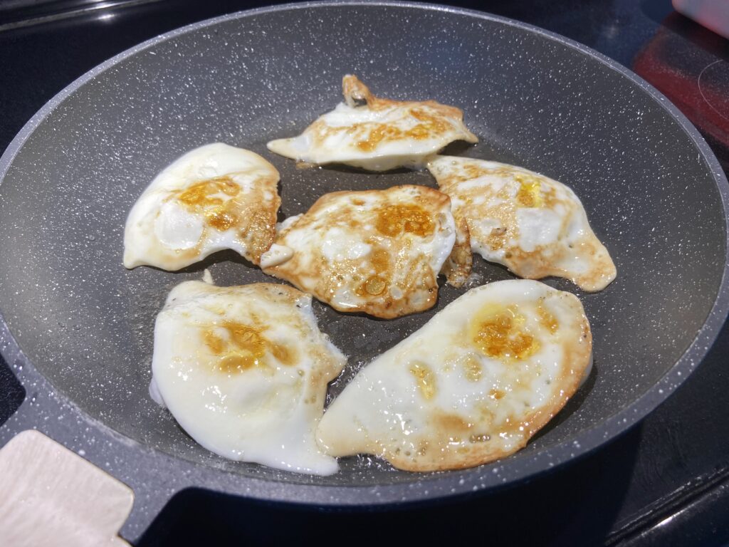 fried eggs