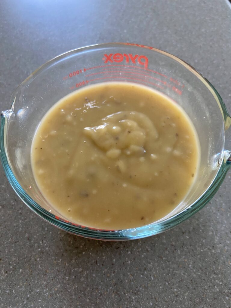 Can of chicken soup
can of mushroom soup
Beef broth